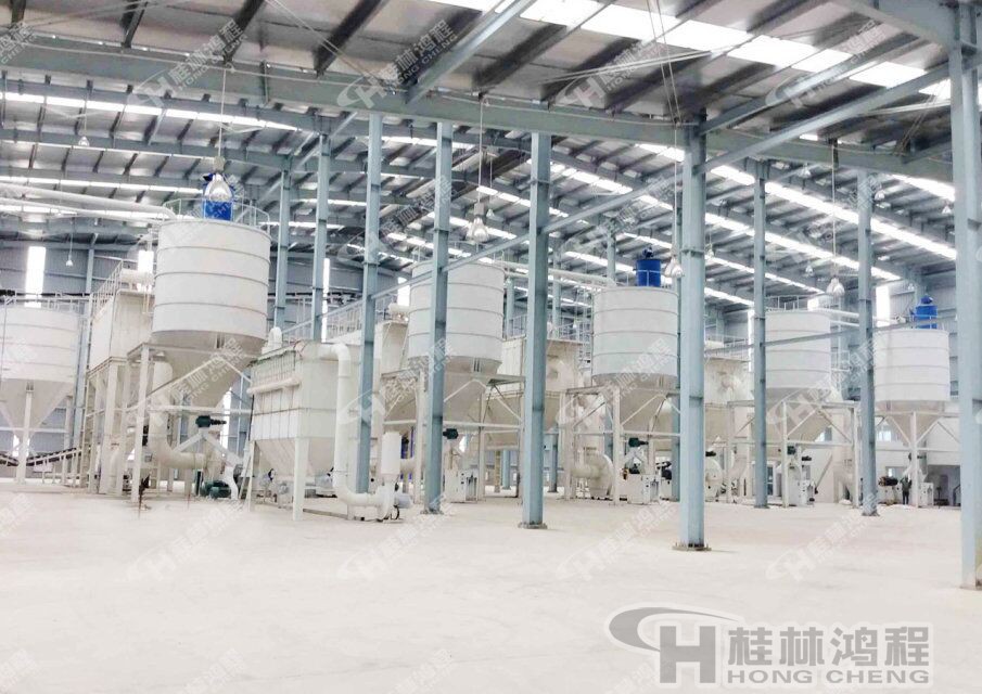 桂林鴻程新型環(huán)保磨粉機-碳酸鈣超細(xì)磨粉機-HCH超細(xì)環(huán)輥磨粉機