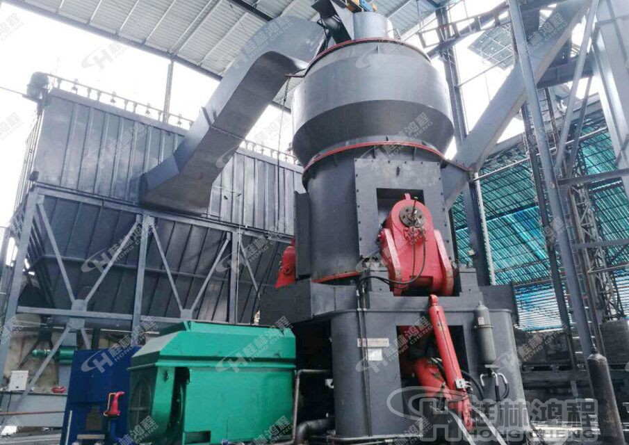 水泥立磨，立磨，立磨機，客戶現(xiàn)場，桂林鴻程磨粉機