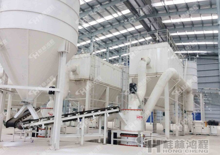 HCH1395超細環(huán)輥磨粉機，白云石磨粉機
